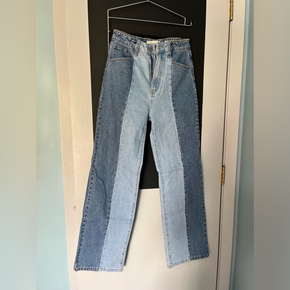 Colorblock Jeans